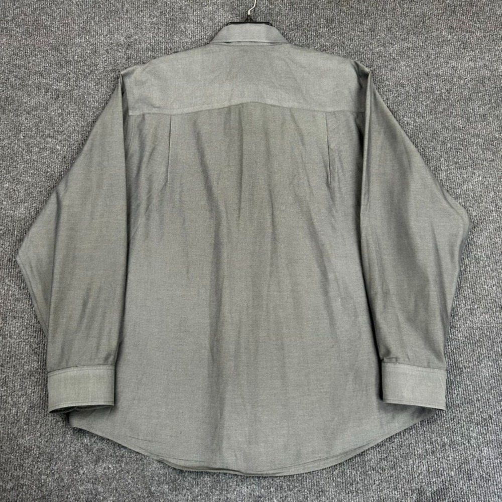 Cutter & Buck New Orleans Saints Mens Button Long Sleeve Large Shirt Gray Sporty - Picture 6 of 9